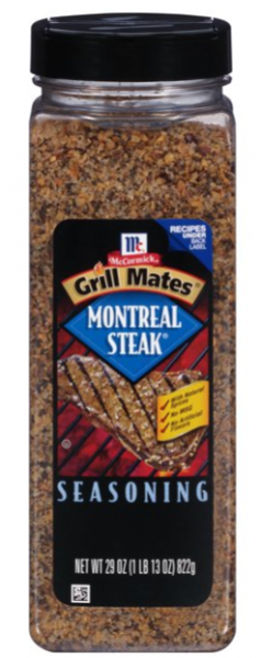 MC CORMICK 'Montreal Steak' Seasoning Gewürz 822 gr